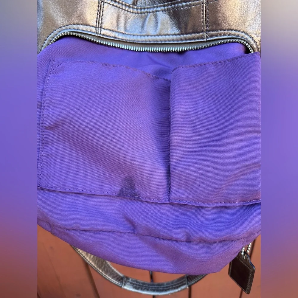 Coach SoHo Lynn Hobo Shoulder Bag Metallic Bronze - Picture 13 of 16